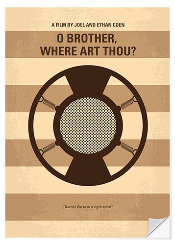 Självhäftande poster O Brother, Where Art Thou?