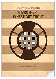 Vinilo para la pared O Brother Where Art Thou