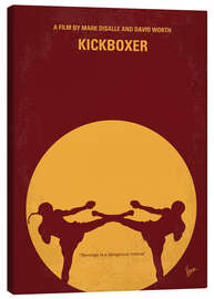 Canvastavla Kickboxer