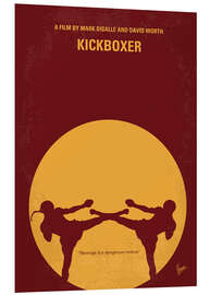 Foam board print Kickboxer