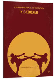 Magnettafel Kickboxer