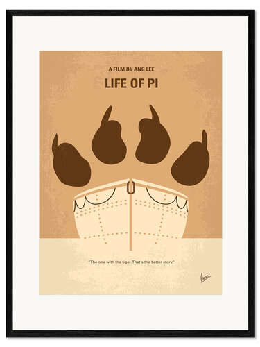 Gerahmter Kunstdruck Life Of Pi