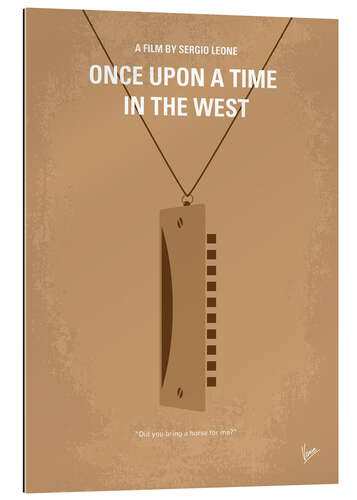 Quadro em plexi-alumínio Once Upon A Time In The West