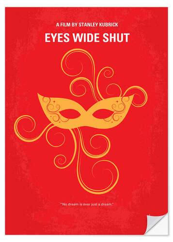 Sticker mural Eyes wide shut (anglais)