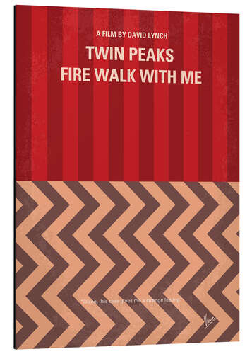 Aluminiumsbilde Twin Peaks - Fire Walk With Me