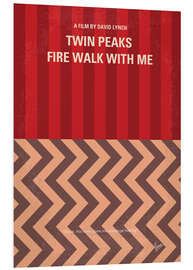 Foam board print Twin Peaks - Fire Walk With Me