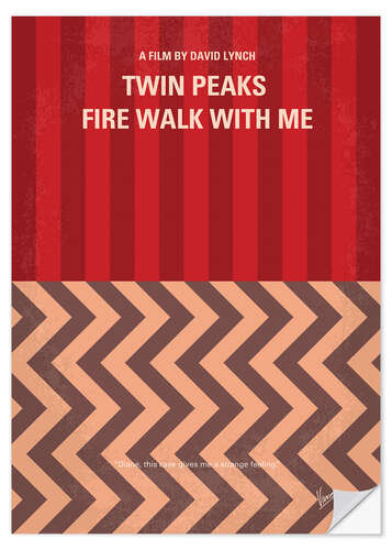 Muursticker Twin Peaks - Fire Walk With Me