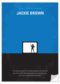 Naklejka na ścianę Jackie Brown