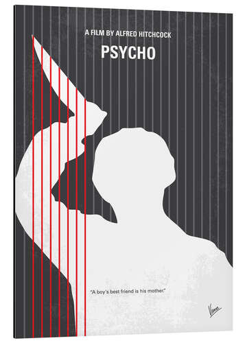 Stampa su alluminio Psycho (Psyco)