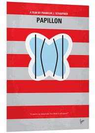 Foam board print Papillon