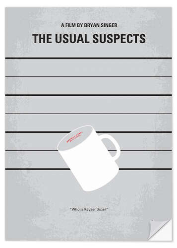 Wandsticker The Usual Suspects