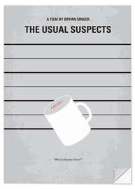 Selvklæbende plakat The usual suspects