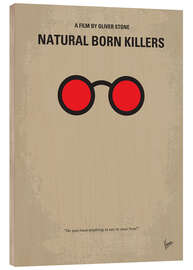 Stampa su legno Natural Born Killers (Assassini nati)