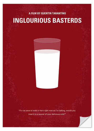 Selvklebende plakat Inglourious Basterds