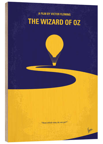 Cuadro de madera The Wizard Of Oz