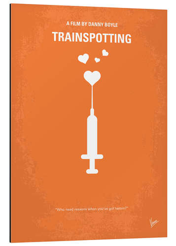 Aluminium print Trainspotting