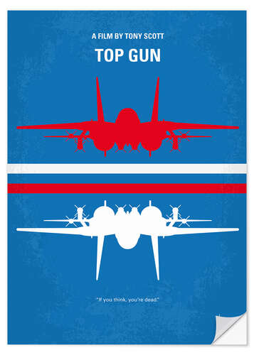 Självhäftande poster Top Gun