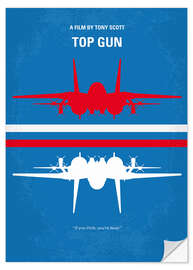 Wandsticker Top Gun