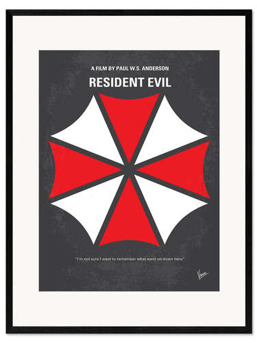Framed art print Resident Evil