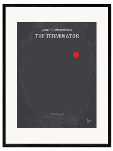 Ingelijste kunstdruk The Terminator