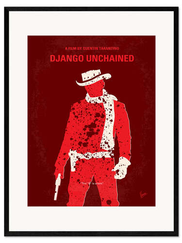 Impresión de arte enmarcada Django Unchained
