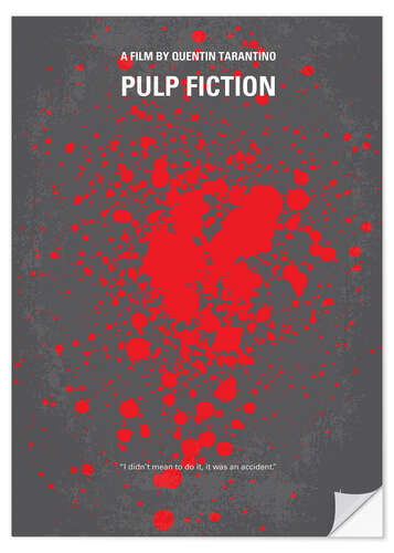 Sticker mural Pulp Fiction (anglais)