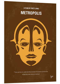 Foam board print Metropolis