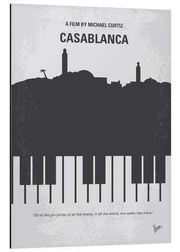 Stampa su alluminio Casablanca