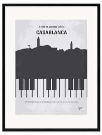 Gerahmter Kunstdruck Casablanca
