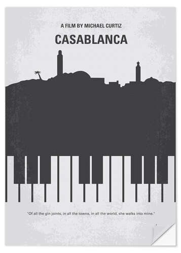 Wandsticker Casablanca