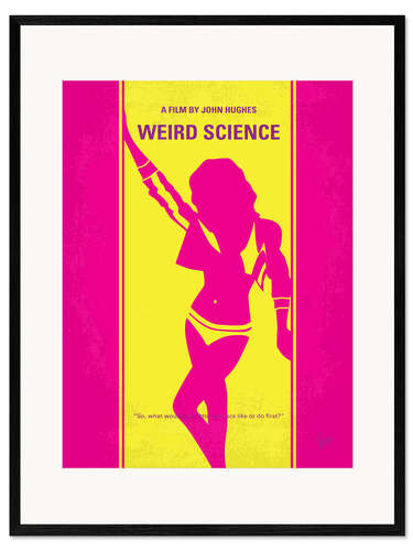 Ingelijste kunstdruk Weird Science