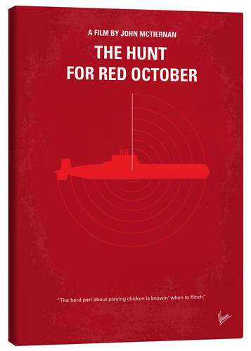 Canvastavla The Hunt For Red October