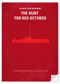 Selvklæbende plakat The Hunt for Red October