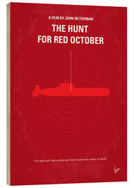 Quadro de madeira The Hunt For Red October