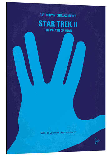 Aluminium print Star Trek II