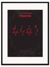 Gerahmter Kunstdruck Predator
