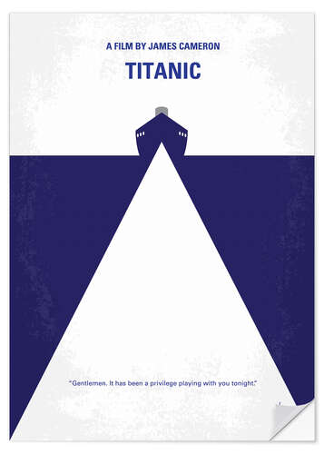 Wandsticker Titanic