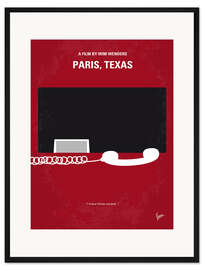 Gerahmter Kunstdruck Paris, Texas