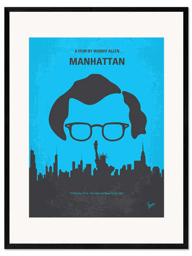 Framed art print Manhattan