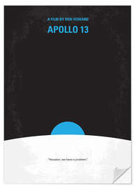 Selvklebende plakat Apollo 13