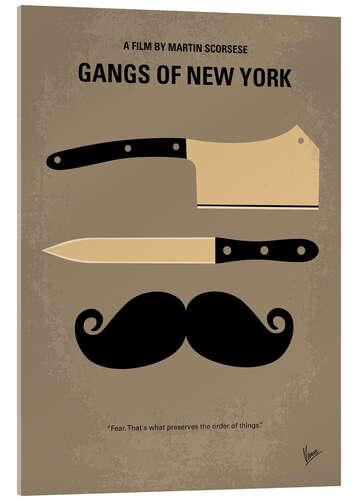 Stampa su vetro acrilico Gangs Of New York