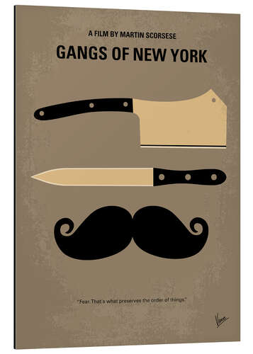 Stampa su alluminio Gangs Of New York