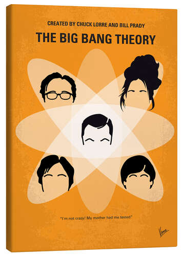 Stampa su tela The Big Bang Theory