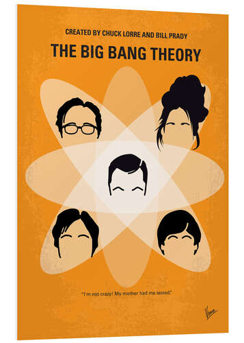 Foam board print The Big Bang Theory