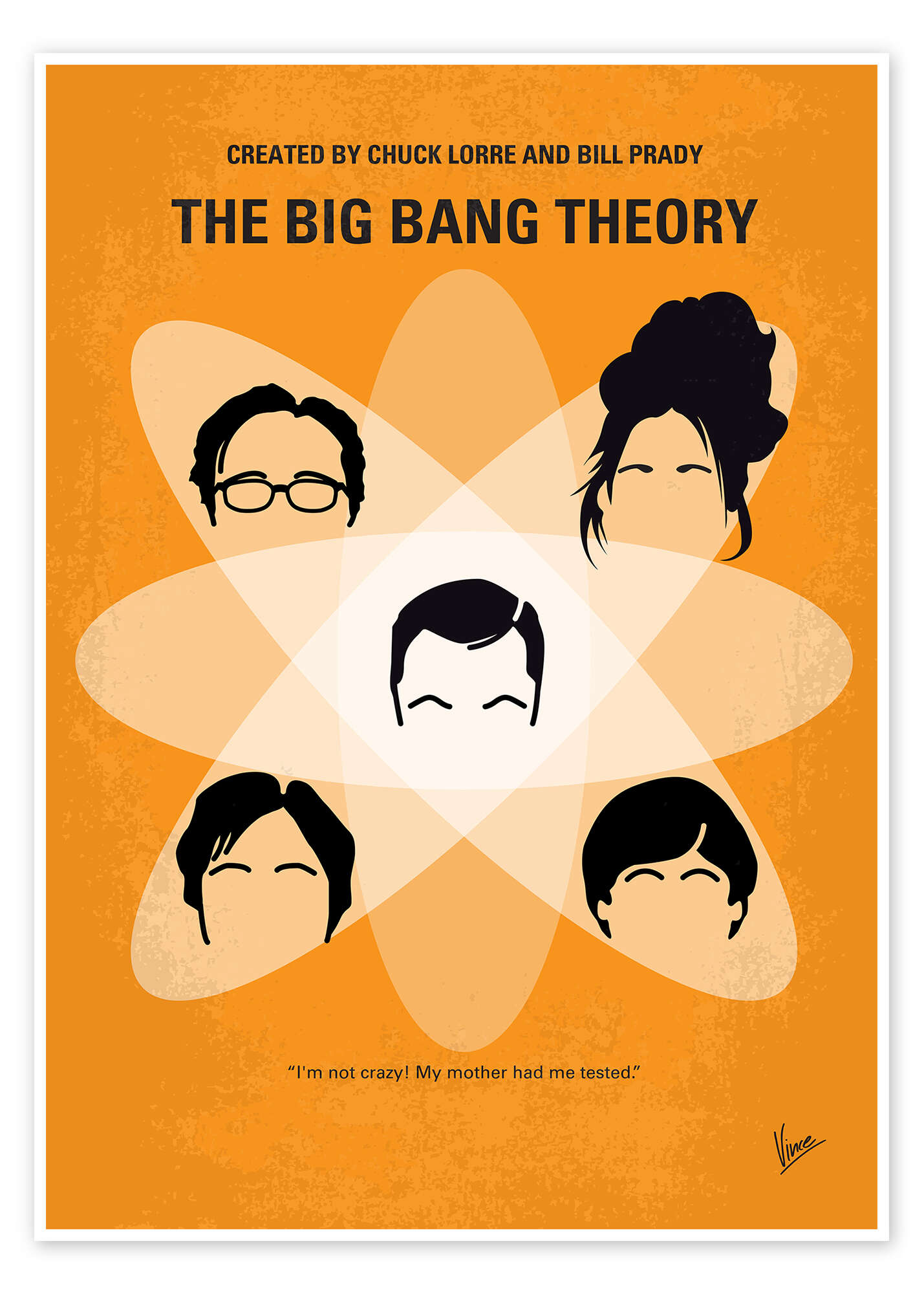 The Big Bang Theory print by Chungkong | Posterlounge