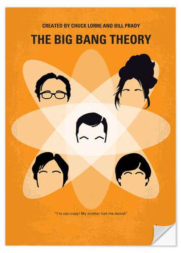 Vinilo para la pared The Big Bang Theory