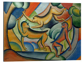 Magnettafel Tanzende Affen 