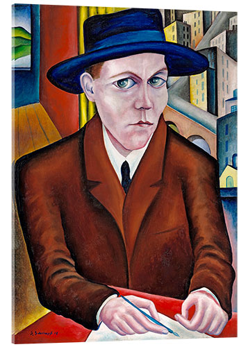 Acrylglasbild Oskar Maria Graf