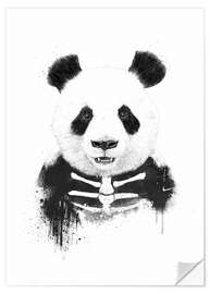 Wall sticker Zombie panda