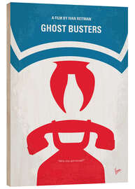 Quadro de madeira Ghostbusters